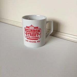 Vintage Bourbon Street Las Vegas Souvenir Mug
